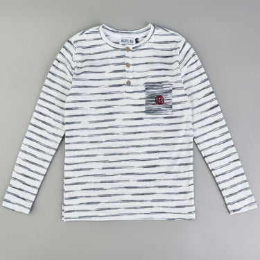 L.S Rib Striped Top - Kidichic